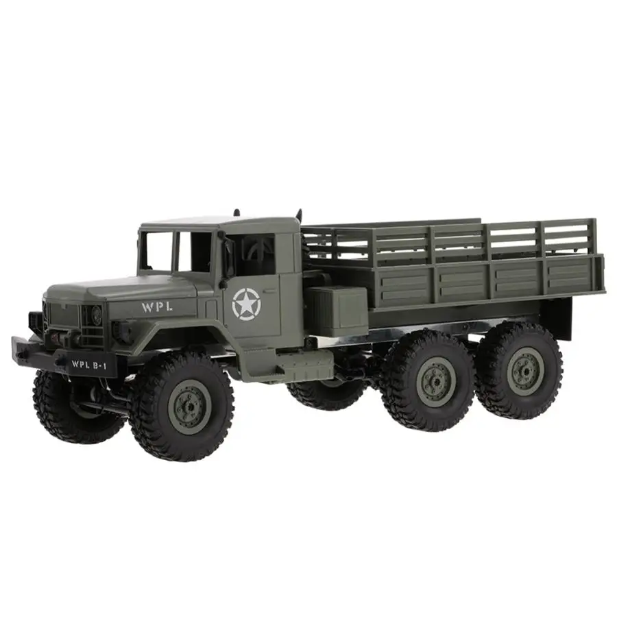 

WPL 2.4G 2CH 6WD 1/16 RC Car Rock Crawler Off-Road Light Truck Toy