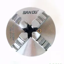 K12-80 4 челюсти Самоцентрирующийся Патрон " дюймовый станок токарный патрон