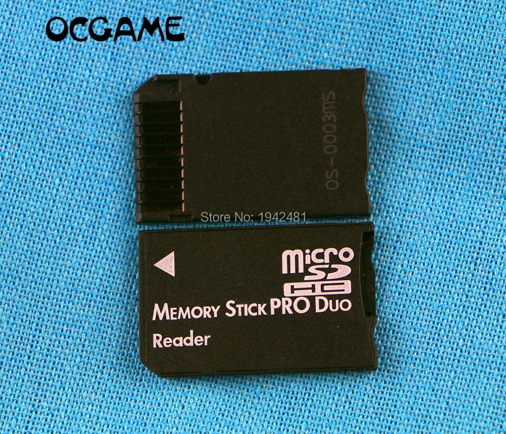 OCGAME 20 шт./лот SDHC TF к MS Pro Duo адаптер преобразователь карт памяти Reader для PSP 1000 2000 3000|tf