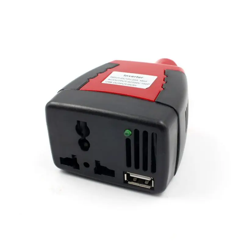 150W Car Inverter USB Power Supply DC 12 V- AC 220 V Converter With 2.1A Dual USB Car Adapter Universal Socket