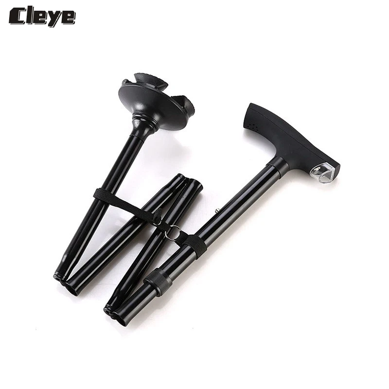 2018 Sale Cleye Professional Old Man Walking Stick Non Slip Lighted Ultralight Sturdy Alloy Foldable Cane Crutches For Elderly 2018 Sale Cleye Professional Old Man Walking Stick Non Slip Lighted Ultralight Sturdy Alloy Foldable Cane Crutches For Elderly