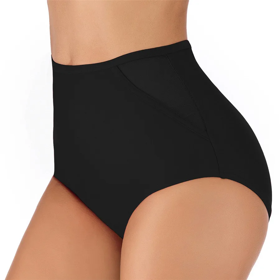 2019 women's sexy beach shorts high waist beach stretch shorts bikini ming shorts for lady quick dry swimming shorts female 40J8 (13)