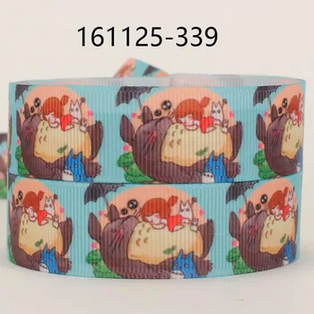 

NEW arrivals 50 yards totoro cartoon ribbon printed grosgrain ribbon free shipping
