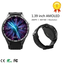 Original Android 5.1 Smart Watch 3G MTK6580 16GB ROM Camera Bluetooth SIM WIFI Phone GPS Heart Rate Monitor Wearable Devices