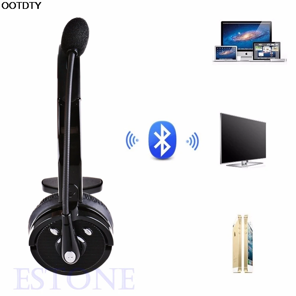 Bluetooth гарнитура с шумоподавлением и микрофоном для водителей грузовиков # L060
