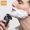 New XIAOMI MIJIA Electric Shaver men Smart Portable Razor 3 Head Shaving Washable Main Sub Dual Blade beard trimmer trimer ► Photo 1/6