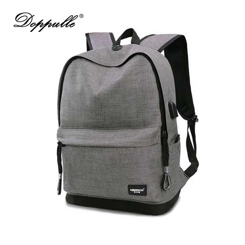 2017 Men Male Canvas Backpack College Student School Backpack Bags for Teenagers Vintage Mochila