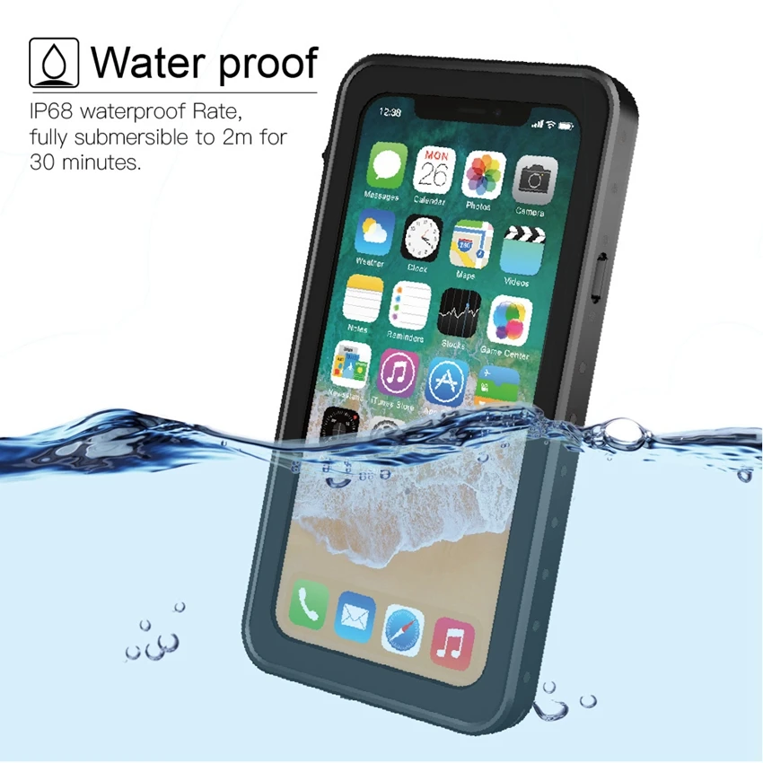 for iphone X waterproof case (17)