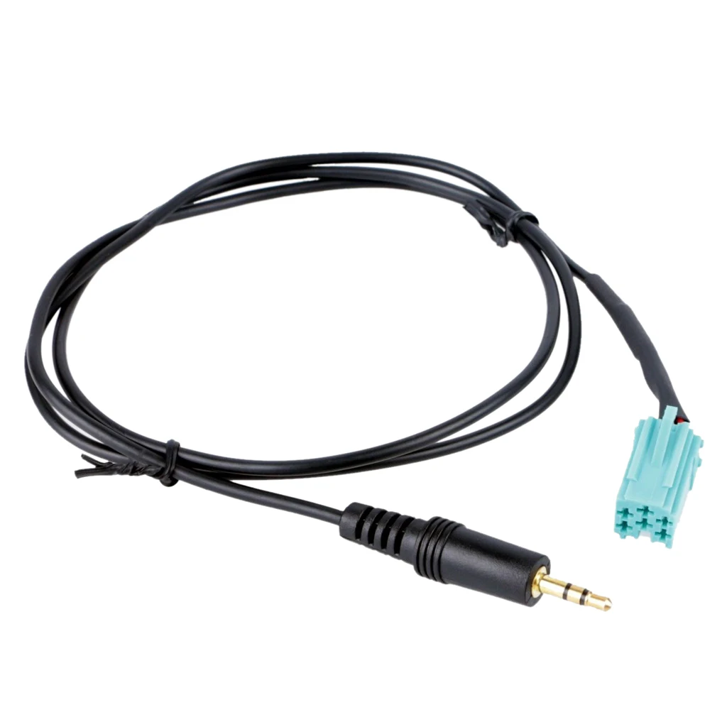 Car MP3 CD Aux In Adapter Cable For    Clio Megane Espace  Scenic No signal interfere No battery required Smart design