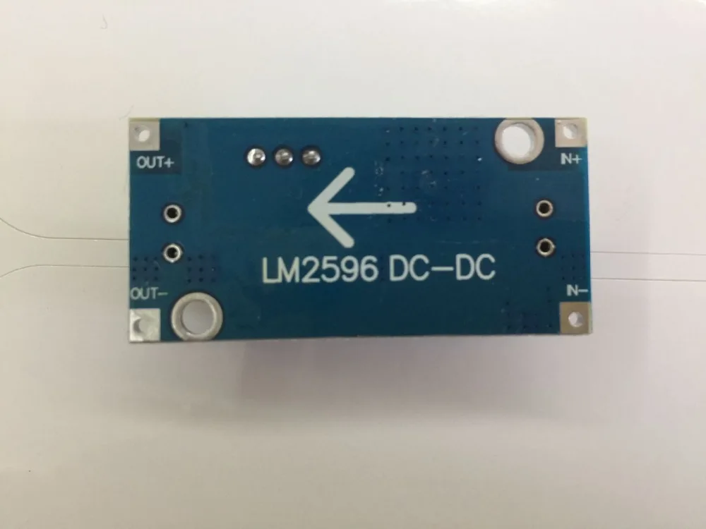 Switching Power Supply 50pcs/lot LM2596 DC-DC Step-down Adjustable CC/CV Power Supply Module LED driver