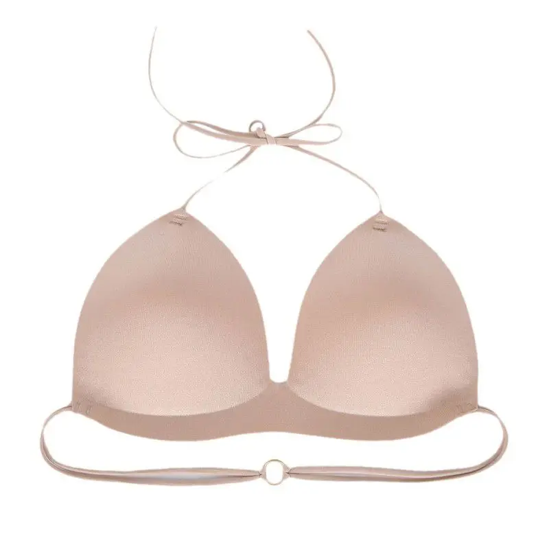 

2018 Summer Harness Wrapped Chest Bra Thin Shoulder Strap Girls Underwear Anti-Light Chest Bra Woman Bra new
