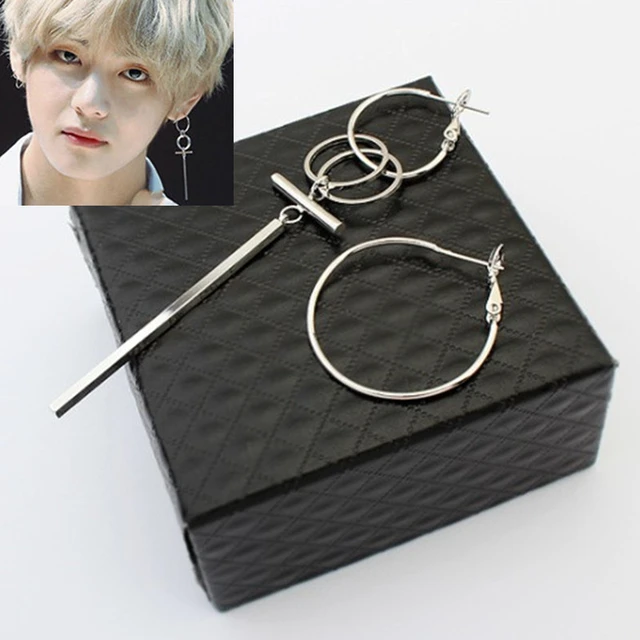 Bts taehyung dna earrings shop