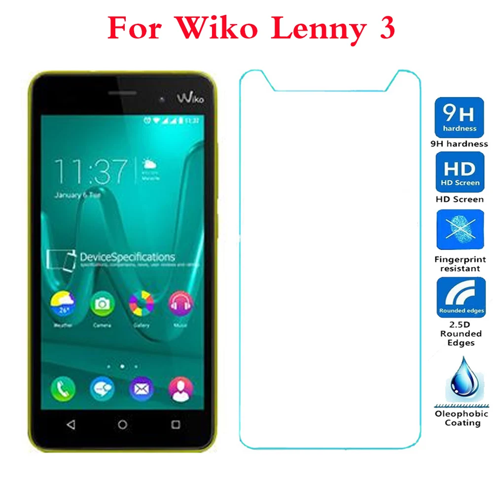 Закаленное стекло для Wiko View2 GO Plus Harry2 Lenny 3 2 4 защитная пленка экрана Джерри Томми