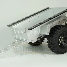 1:10 металлический прицеп грузовой автомобиль и колеса комплект SCX10 CC01 F350 HILUX 90034 RC4WD D90