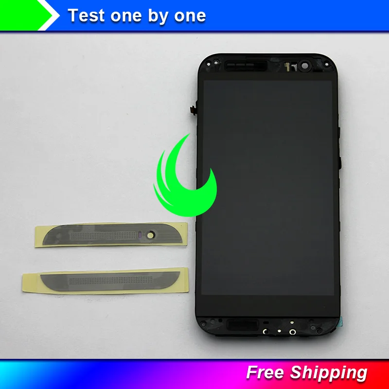 

5" Original Quality For HTC ONE M8 LCD Display Touch Screen Digitizer Assembly with Frame Bezel For HTC M8 LCD Display Screen