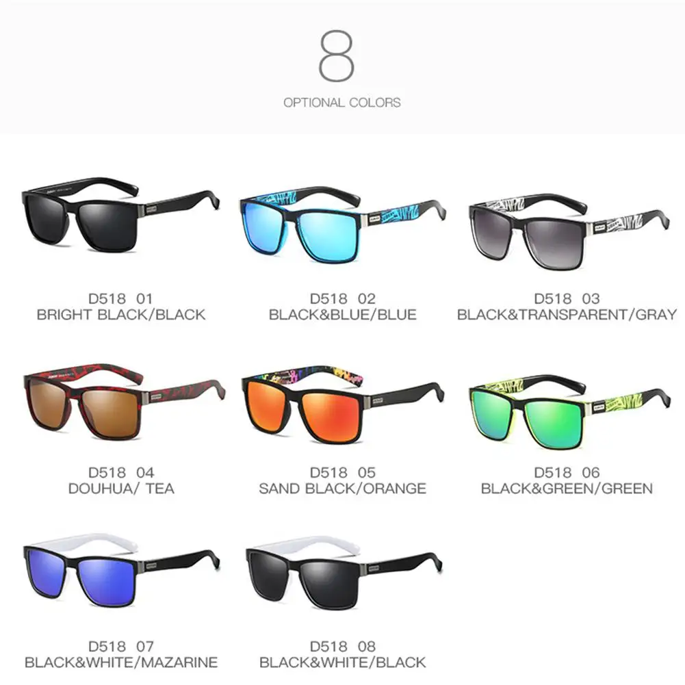 MISSKY, женские, мужские поляризованные солнцезащитные очки, покрытие, очки, ультрафиолетовая защита, спортивные очки для вождения, подарок Orna, Мужские t