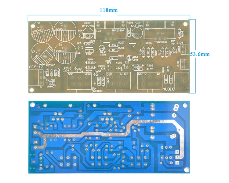 Двухканальный 2,0 18 Вт+ 18 Вт TDA2030A Hi-Fi стерео усилитель плата DIY наборы hifi Enjoy board Moduile