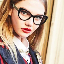 Kottdo модные сексуальные оправа для очков в стиле кошачьи глаза женские простые прозрачные линзы TR90 очки ретро очки винтажные оптические очки Oculos