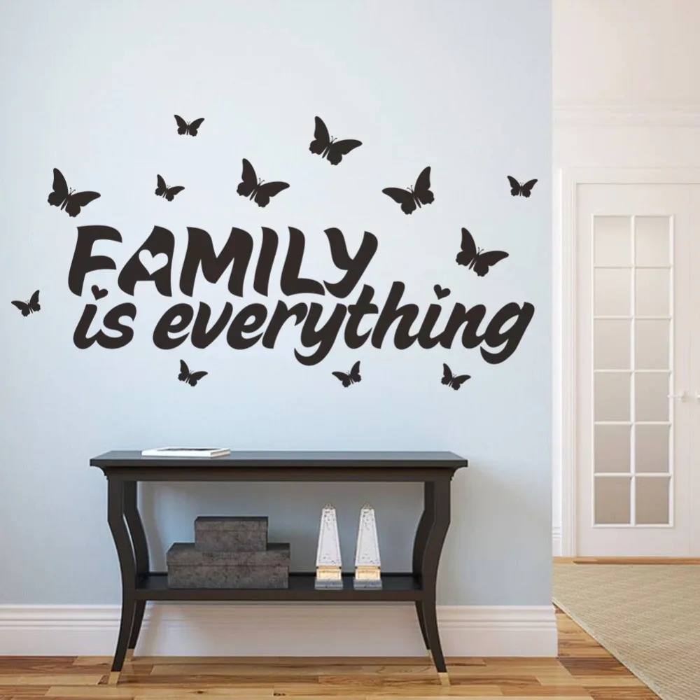 Family Wall Stickers Mural Home Decor wall decoration family wall decal