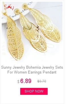 Солнечный Ювелирный классический медный набор украшений для женщин серьги ожерелье кулон для помолвки ювелирные изделия в форме сердца
