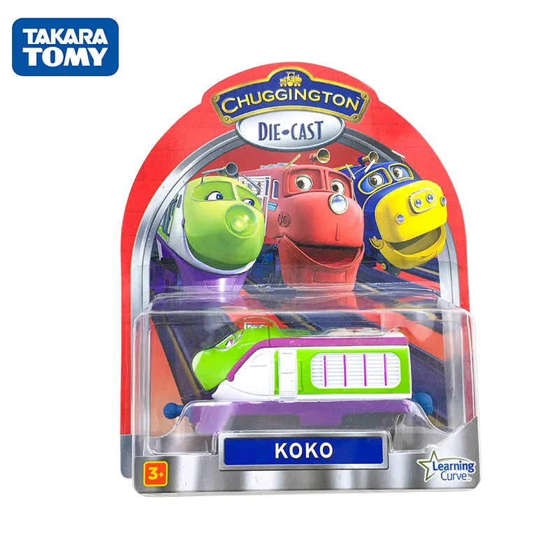 Takara Tomy Chuggington Metal Diecast Toy Trains Dunbar/Harrison/KOKO/Chugger/Chatsworth/Frostini/Emery/Wilson/Skylar - Цвет: 54002