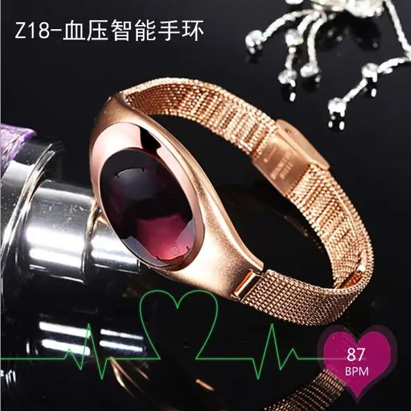 

[World Edition] Original Ladies Gift Heart Rate Sphygmomanometer Stepper Smart Bracelet 4.0 Sports Smart Watch For Apple millet