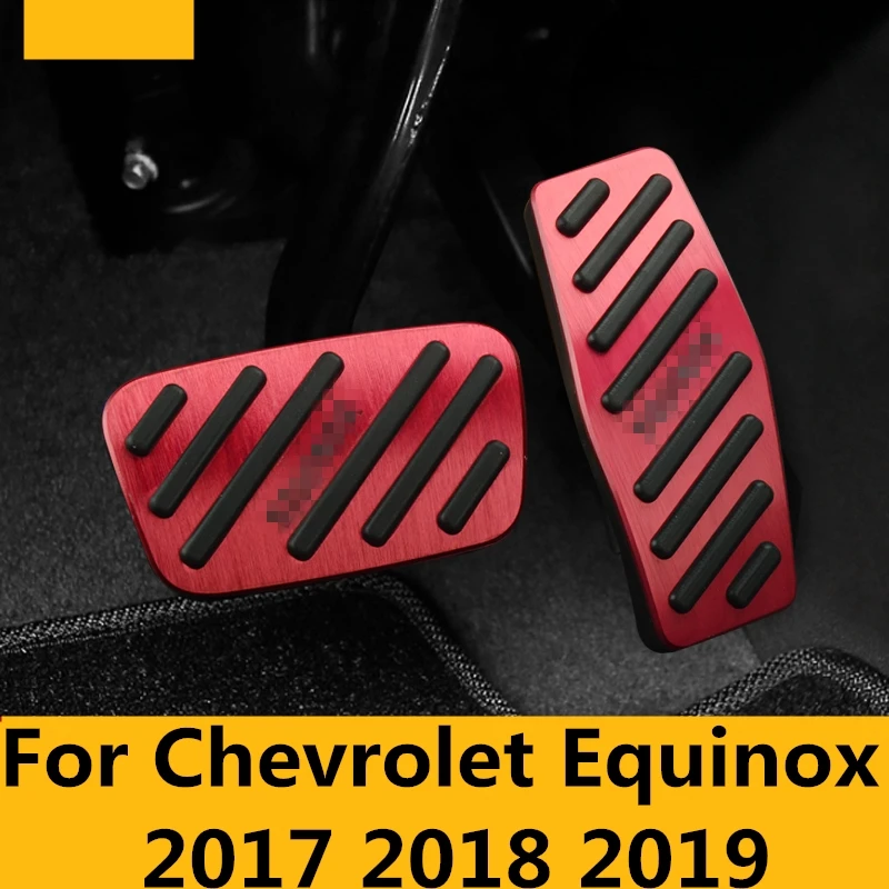 Для Chevrolet Equinox 2017 2018 2019 Автомобильная крышка из алюминиевого сплава для ног