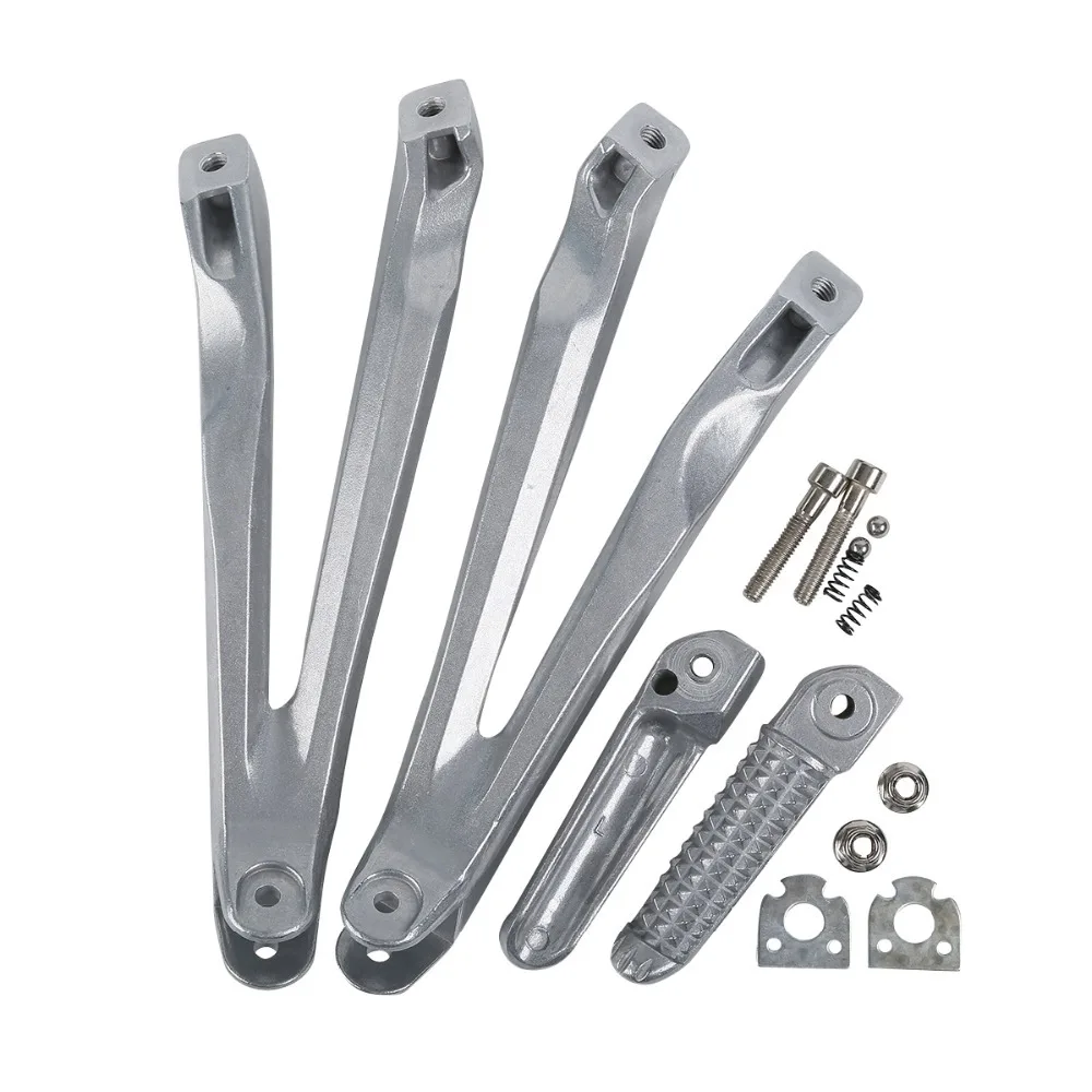 

New Aluminum Rear Footrest Foot Pegs Set For YAMAHA YZF R1 YZF-R1 2004-2008