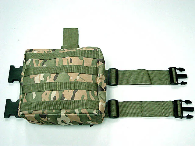 Армейская Военная Molle тактическая дампа капля ноги панель Утилита сумка для пейнтбола страйкбол хранения журнал камуфляж поясная сумка