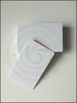 

100 glossy White Blank inkjet printable PVC Card Waterproof plastic ID Card business card no chip for Epson for Canon printer