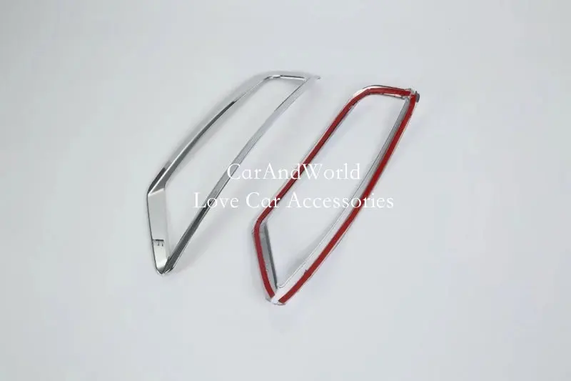 Сзади противотуманных фар Крышка Хвост горит лампа Frame наклейки Планки для Mazda CX-5 CX5 CX 5 стайлинга автомобилей аксессуары