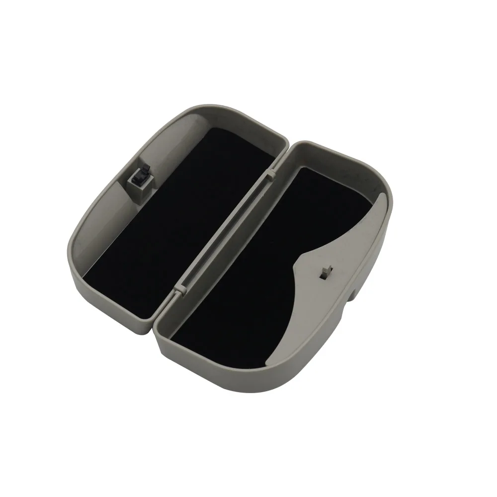 Glasses Case Organizer Box Sunglasses Holder Storage Pockets for Renault Koleos Kadjar Duster for Samsung Glasses Black (33)