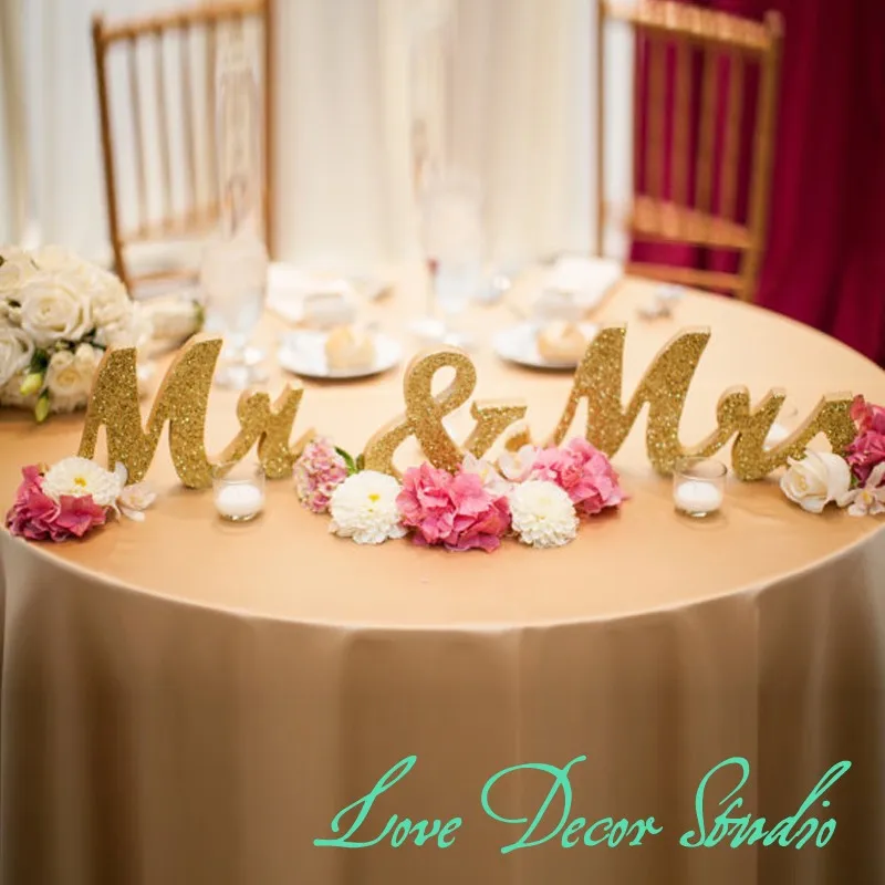 Wedding Table Decor Wedding Table Sign Mr and Mrs Table Sign Reception Sign Sweetheart Table Sign 99-101