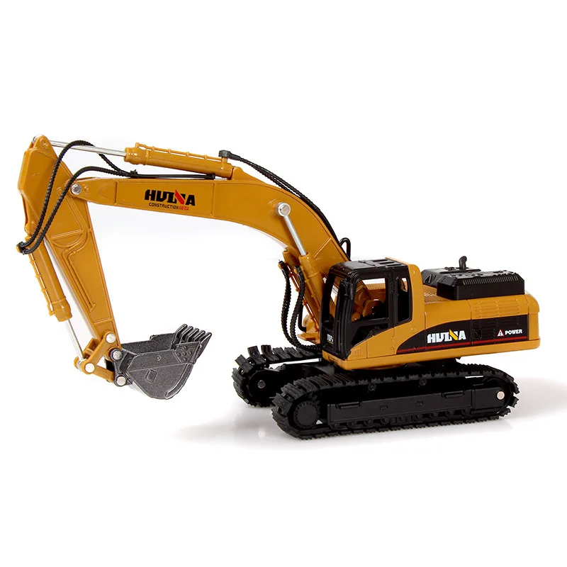 

High Quality 1:50 Alloy Toy Model Excavator Truck Car Engineering Vehicle Diecast Model Kids Educational Toys For Children