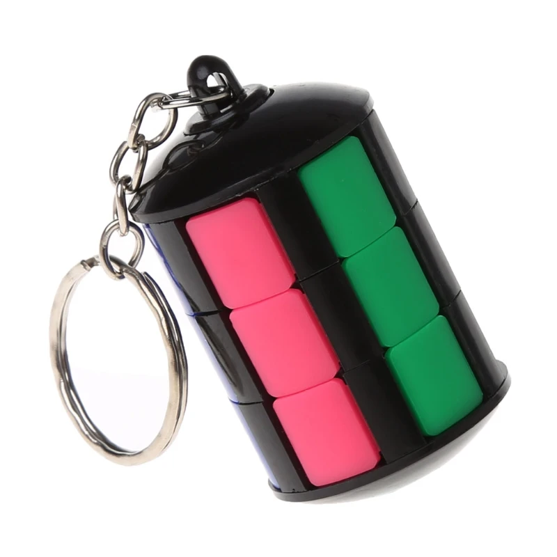 

1 PC Puzzle Educational Kids Toys for Children Smart Tower Magic Cube with Keychain Speed puzzle Cube fidgets Cube