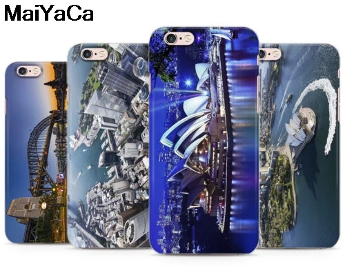 

MaiYaCa AUSTRALIA SYDNEY OPERA CITY FLAG for iPhone 4 5C 5S 6S 7 8 Plus X XR XS MAX Phone Cases transparent Soft TPU Cover Cases
