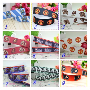 

7/8'' Free shipping ball printed grosgrain ribbon hairbow headwear party decoration diy wholesale OEM 22mm D420