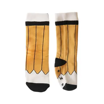 

Newest Toddler Soft Pencil Pattern Cotton Knee Socks Kids Baby Girl Boy Child Tube Socks