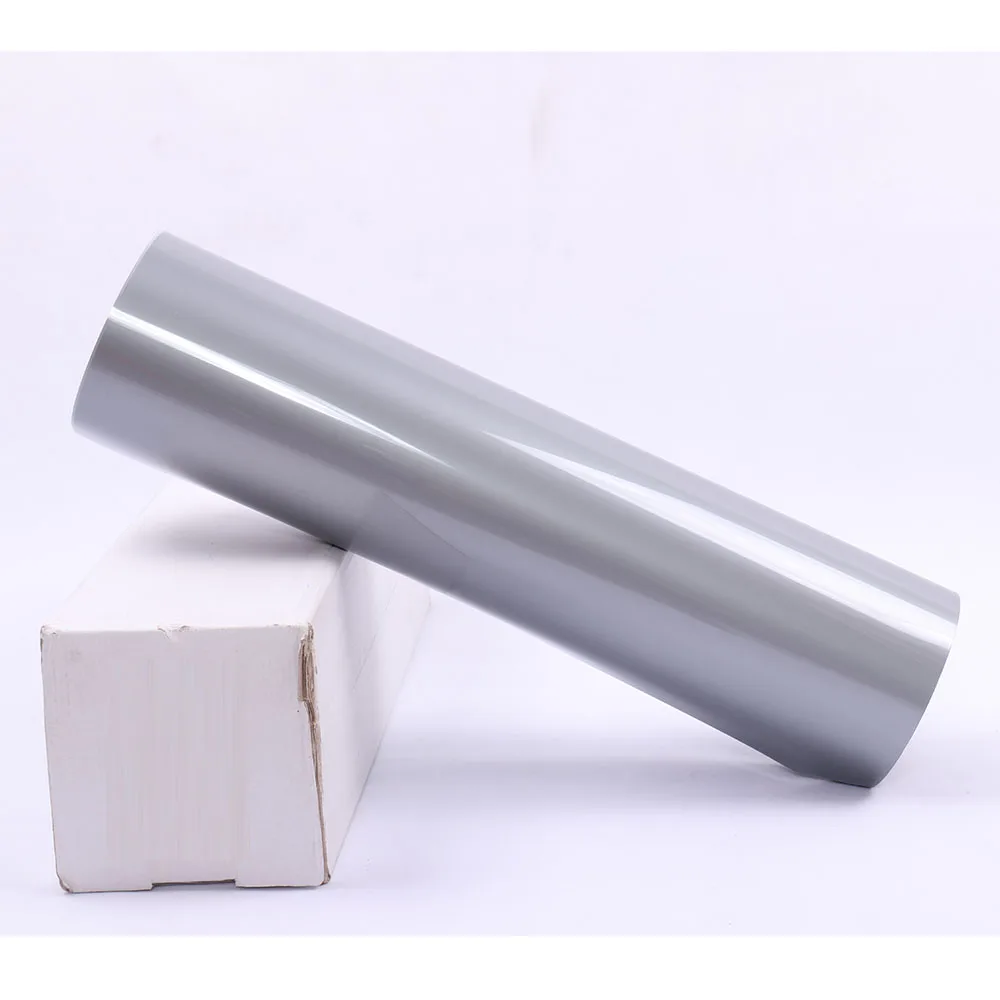 

0.5x25m Silver One Roll Heat Transfer Vinyl Iron-on PVC T-Shirt Garment Textile Press Film Heat Press