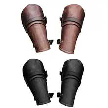 Модные Наружные защитные кожаные перчатки для косплея средневековый браслет защитное снаряжение