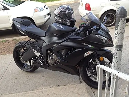 

Matte Black Fairing Bodywork Injection for 2013-2016 Kawasaki Ninja ZX6R ZX-6R ZX 6R 2014 2015