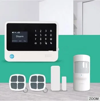 Multi-language Menu G90B Wifi Plus GSM Alarm System Smart Home Security Alarm With App control Multi-language Menu G90B Wifi Plus GSM Alarm System Smart Home Security Alarm With App control