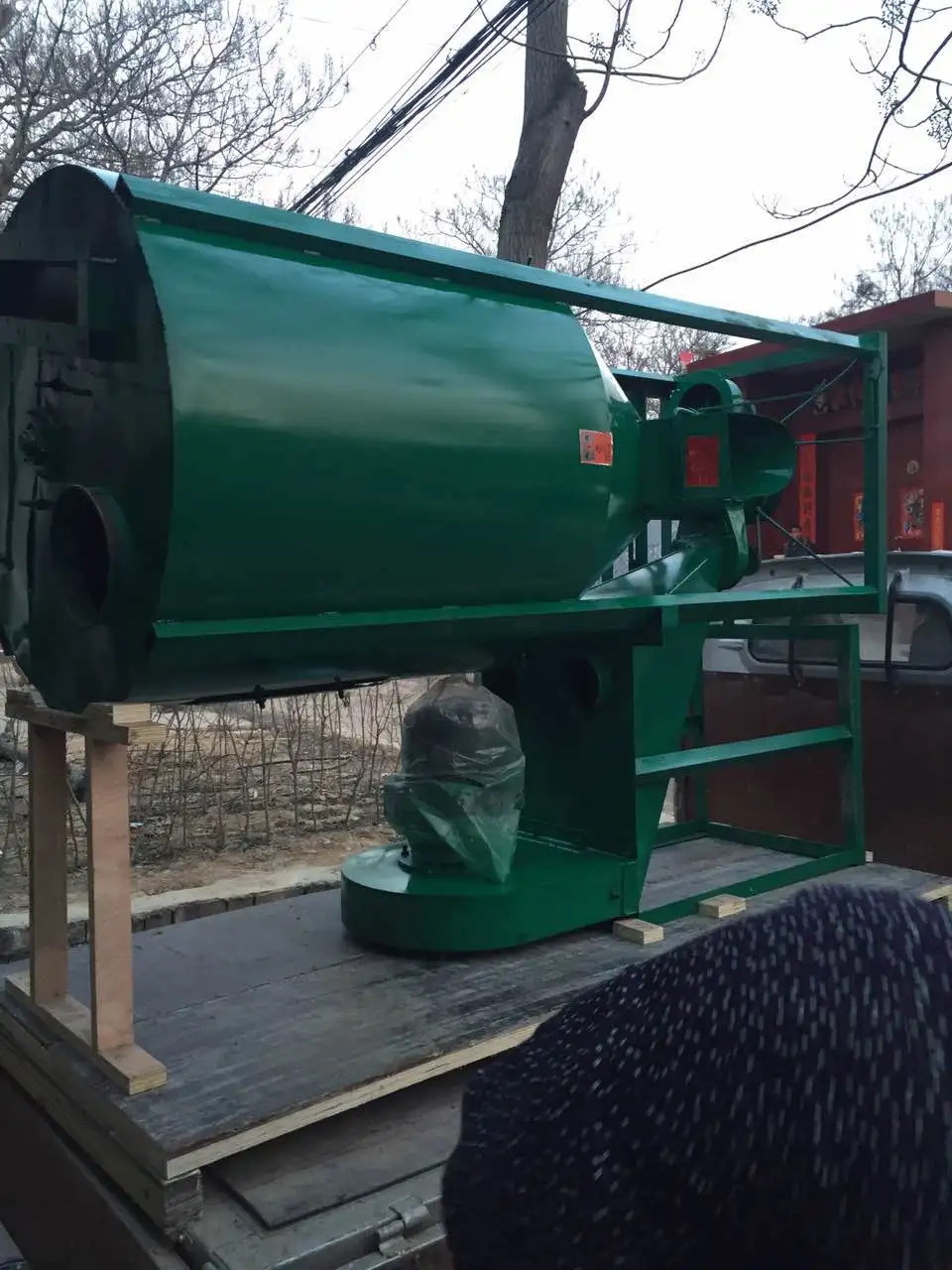 Кукурузная дробильная машина для смешивания корма животных кукурузодробилка миксер