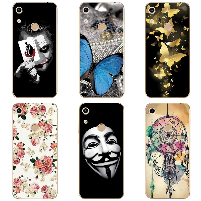 

For Huawei Honor 8A Case 6.09" Phone Back Cover Protection Shell For Huawei Honor 8A 8 A Case Cute Patterned Honor 8A Case