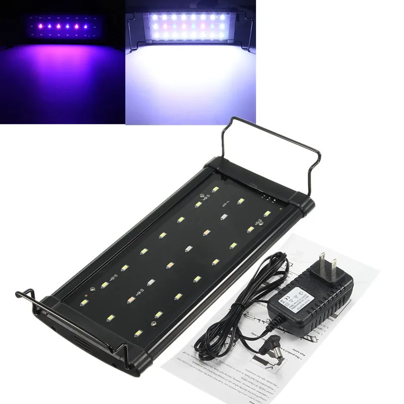 

LED Underwater Light 6W/9W/12W 5730 SMD Aquarium Fish Tank Fishbowl Light Full Spectrum Lamp Red/White/Blue AC110V-240V