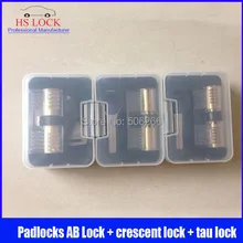 Горячая Распродажа слесарное учебное пособие замки AB замок+ серповидный замок+ Тау замок Палочки инструменты сле Набор инструментов с чехлом