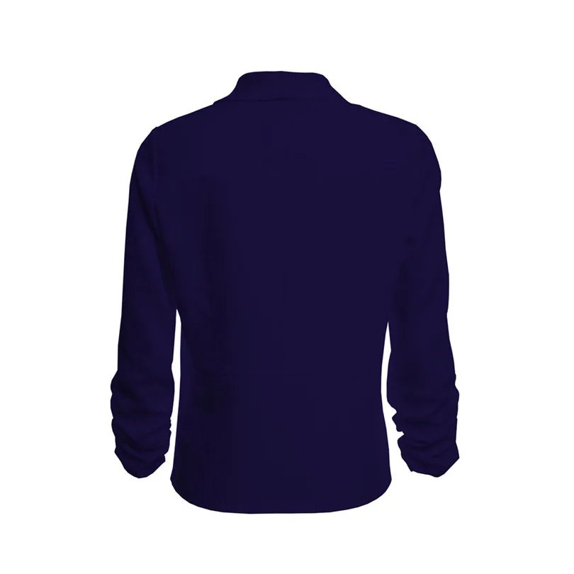 Fashion Women 34 Sleeve Blazer Formal Elegant Ladies Casual Daily  Open Front Short Cardigan Suit Jacket Work Office Coat #5F08 (19)