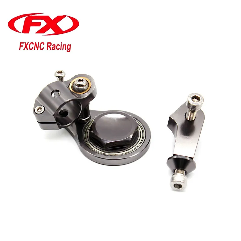 FX CNC Adjustable Motorcycles Steering Damper Stabilizer Mounting