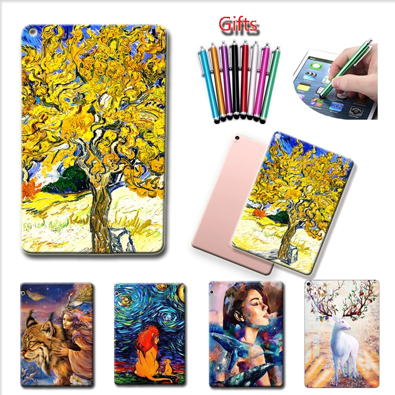 

Painted Tablet Cases For Huawei MediaPad Media Pad T1 7.0 M5 8.4 M3 Lite 8.0 T1-701U SHT-W09 AL09 CPN-W09 AL00 Cover + Free Pen