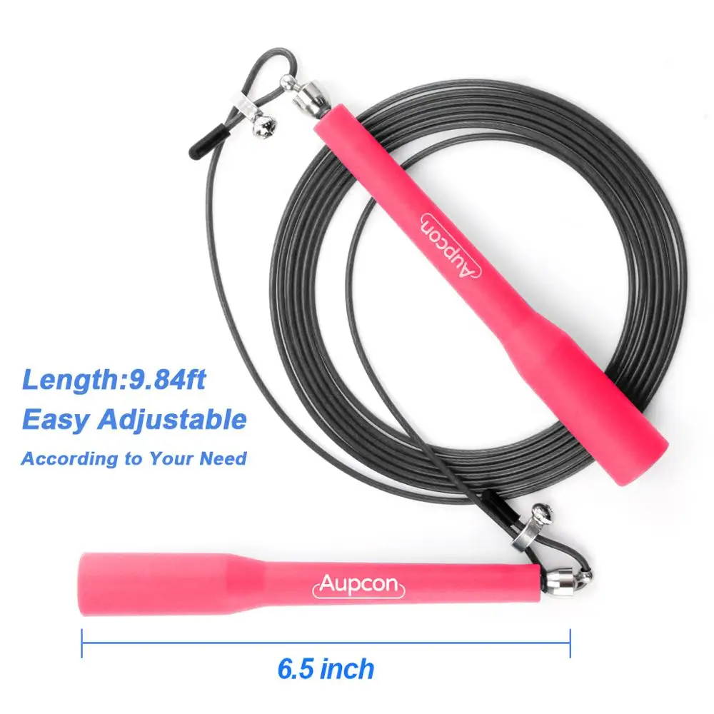 Speed Jump Rope Ball Bearing Adjustable Training Sport Skipping Fitness Equipment Fitness Skip Workout Training